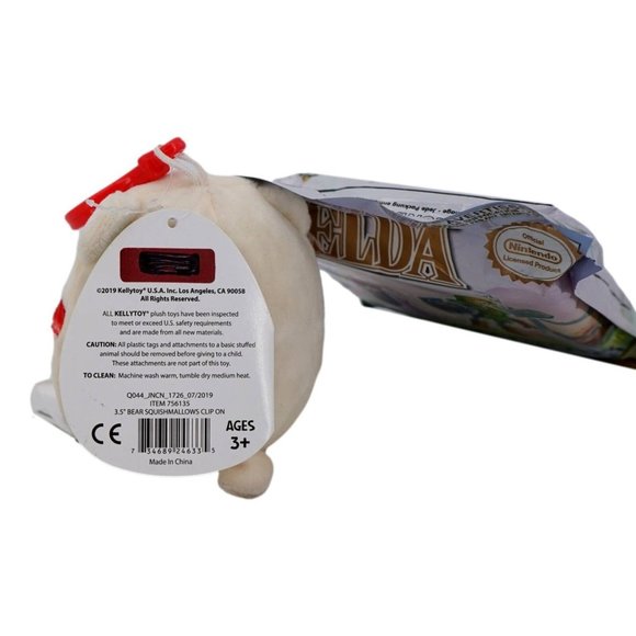 Squishmallow Bear Keychain and The Legend of Zelda Blind Bag Backpack Buddy - Picture 5 of 7